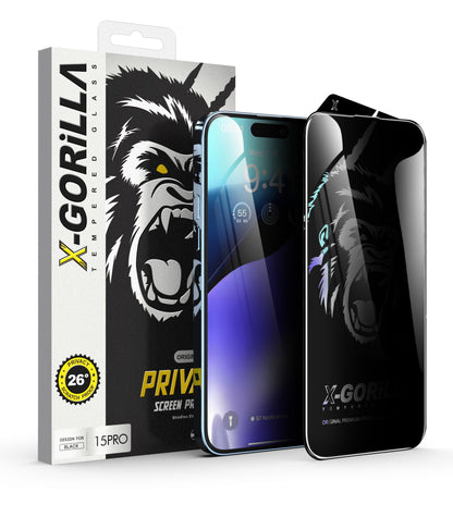 HD Privacy Tempered Glass Screen Protector