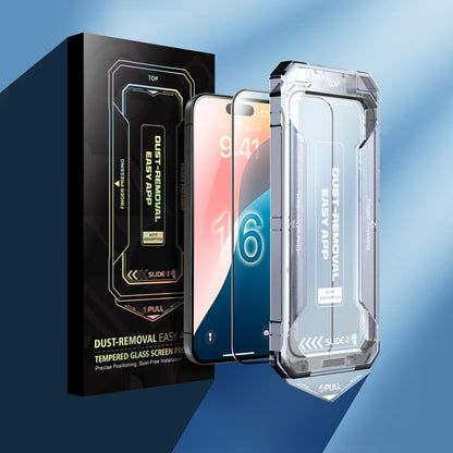 B Series Tempered Glass Screen Protector Auto Dust-Elimination Bubble Free HD Clear Easy Installation