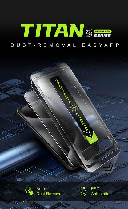 Titan Series Screen Protector Dust-removal EASYAPP For Iphone All Models