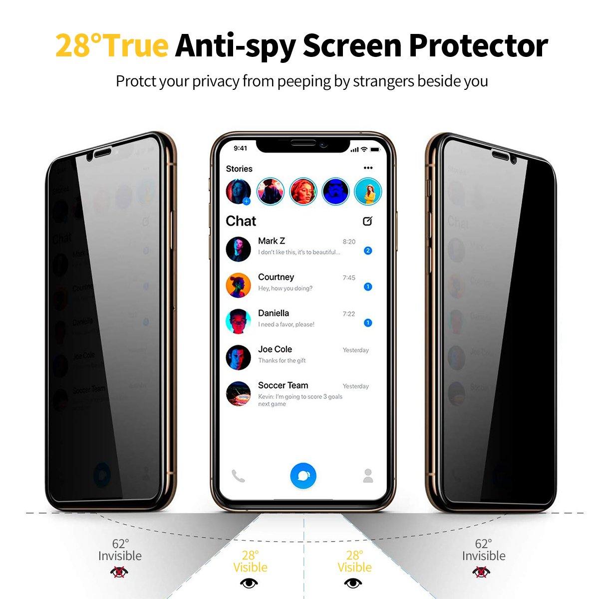 2x Privacy Screen Protector for Redmi Note - Anti-spy Tempered Glass, Great  Price! – Oz Marketplace
